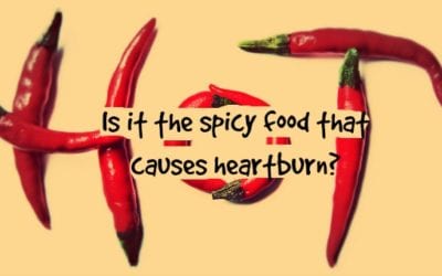 Is it the spicy food that causes heartburn?