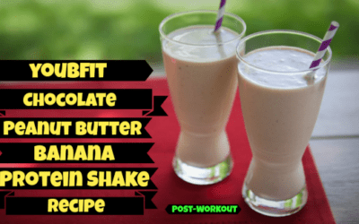 Chocolate, Peanut Butter, Banana Protein Shake Recipe- Post Workout #youbfit